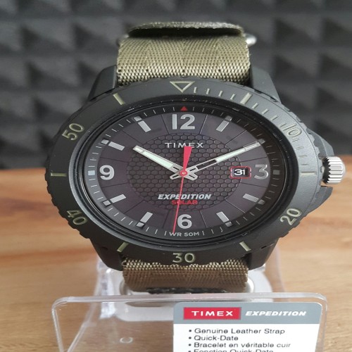 ساعت خورشیدی Timex Expedition Gallatin با ضد آب و شارژ سریع