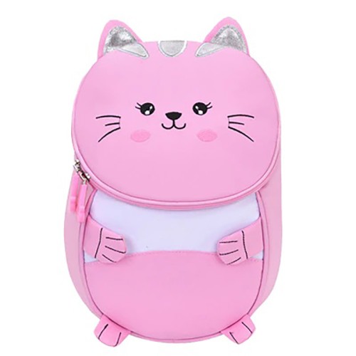 کیف دوشی کودک طرح گربه صورتی با کیفیت بالا