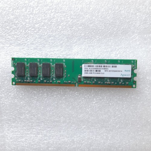 فروش رم 2 گیگ DDR2 باس 800 اپاچر با بهترین قیمت