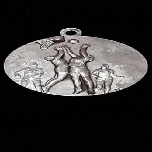 فروش مدال بسکتبال دختران پهلوی روکش نقره