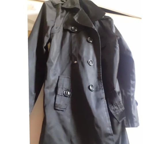 پالتو زنانه مشکی شیک و گرم مناسب فصول سرد