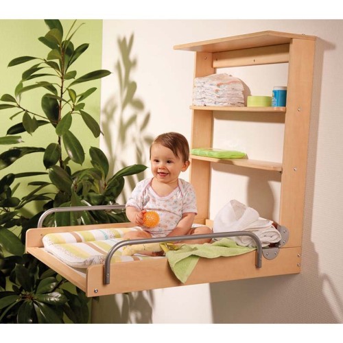 میز تعویض پوشک کودک دیواری ربا مدل 26015V97