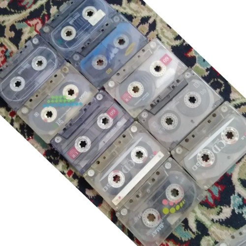 فروش نوار کاست متفاوت 10عدد