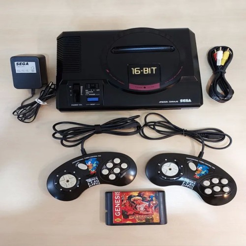 فروش سگا مگا درایو 1 سالم و تمیز با بازی و لوازم