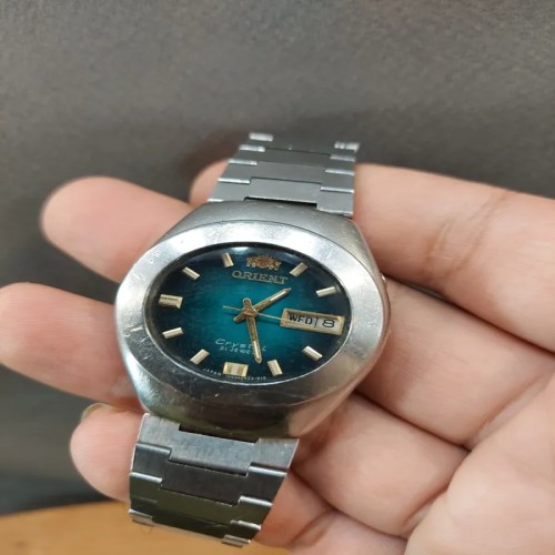 فروش ساعت مچی اورینت اتوماتیک ژاپن با طراحی قدیمی