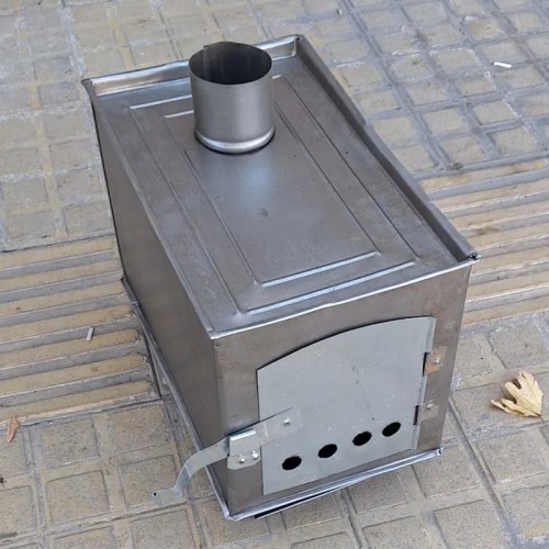 فروش بخاری هیزمی مکعبی با ورق ضخیم و ارسال رایگان