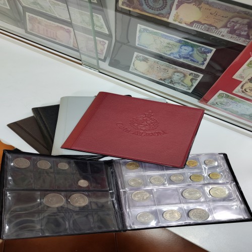 فروش آلبوم سکه 144 عددی شیر و خورشید با طراحی زیبا