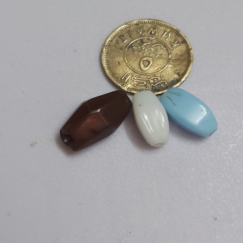 مهره سه رنگ قدیمی و کهنه با کیفیت بالا