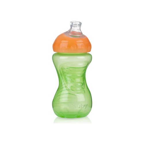 قمقمه سبز سوپاپ دار 300ml مدل Nuby 9926