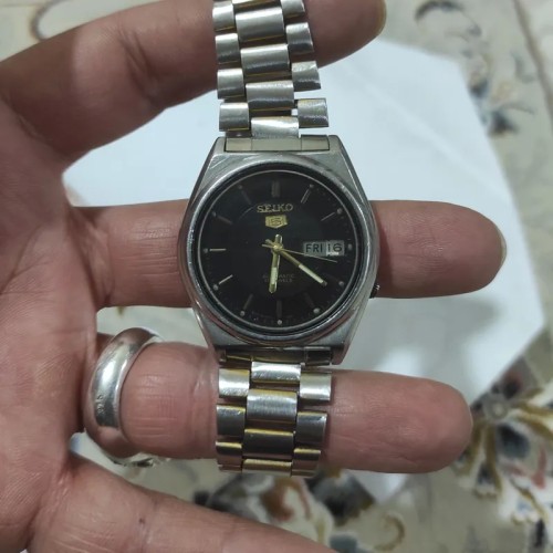 خرید ساعت مچی سیکو5 اتوماتیک با موتور قدرتمند و تقویم انگلیسی