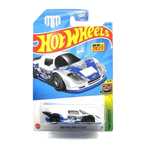 ماکت ماشین هات ویلز مدل MAD MIKE DRIFT HKG58