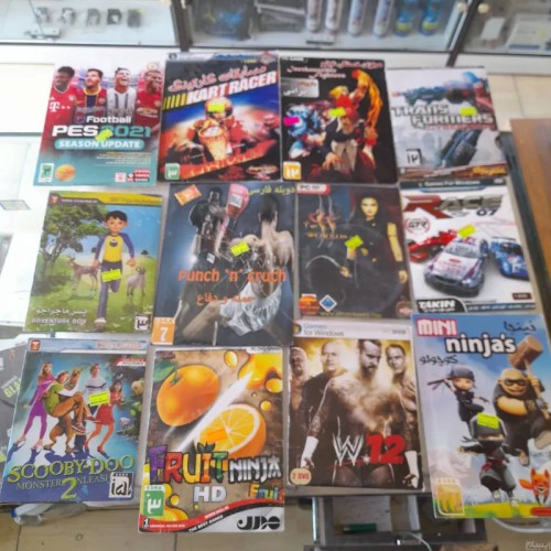 پک 12 عددی بازی کامپیوتر با قیمت مناسب