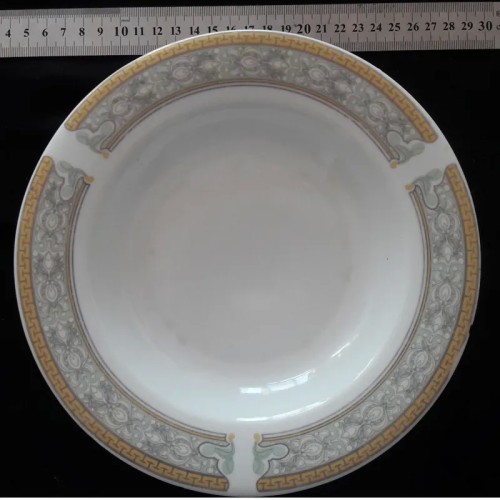 فروش بشقاب گود چینی قدیمی با لب پریدگی