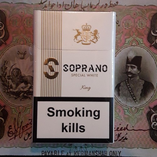 فروش پاکت سیگار کلکسیونی خارجی SOPRANO کینگ کد 312
