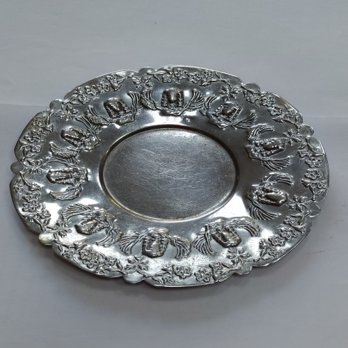 فروش پیش دستی یا بشقاب برنجی قدیمی