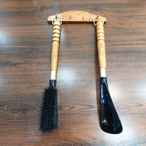 فروش ست پاشنه کش و برس چوبی نوستالژی با کیفیت عالی