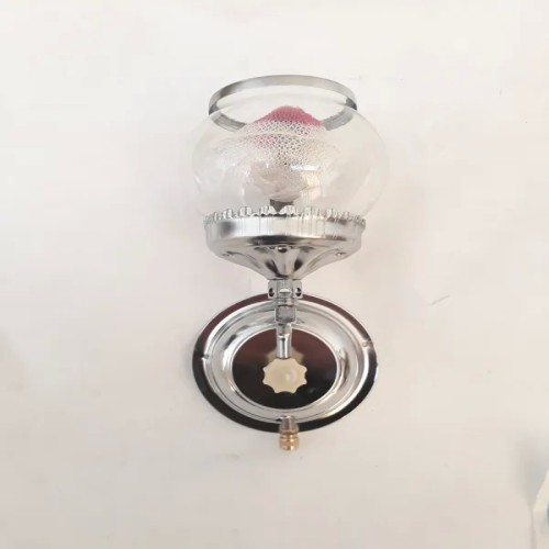 فروش روشنایی گازی یک شعله حبابی کروم - ساده و شیک