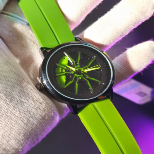 فروش ساعت مچی مردانه رینگی چرخان ایبکس سبز