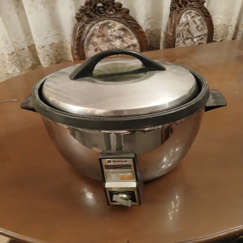 پلوپز اتومات 12 نفره ناسیونال دست دوم با کیفیت عالی