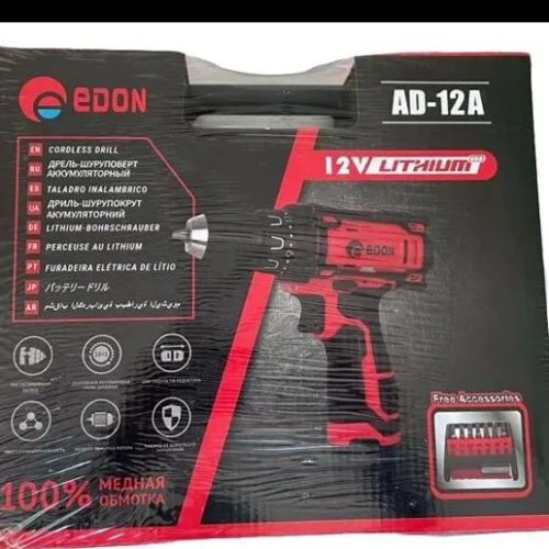 فروش دریل شارژی edon مدل AD12 با بهترین قیمت
