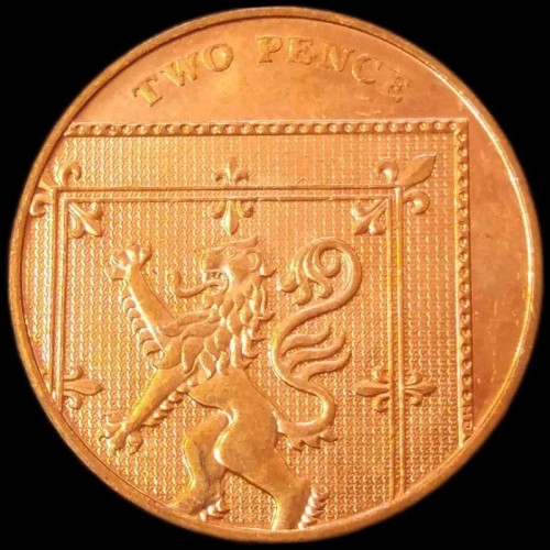 فروش 2 پنی طرح سپر old face بریتانیا با بهترین قیمت