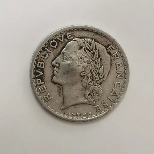 فروش سکه 5 فرانک فرانسه سال 1945 با قیمت مناسب