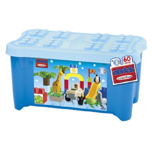 پازل و جورچین بزرگ 60 تکه آبی Ecoiffier E7747