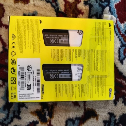 خرید رم کورسیر 32 گیگابایت Vengeance 4800MHz سریع