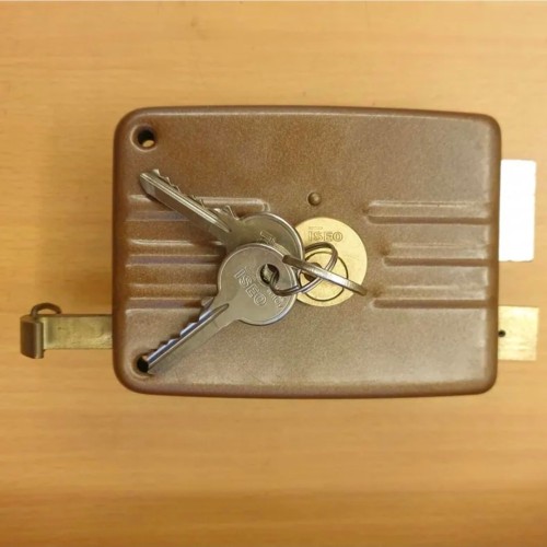 قفل حیاطی ایزو ایتالیا ی با توپی ضد سرقت و ساخت ایتالیا