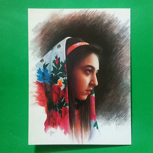 فروش حراج کارت پستال نوستالژی نقاشی اثر حسین هادی پور