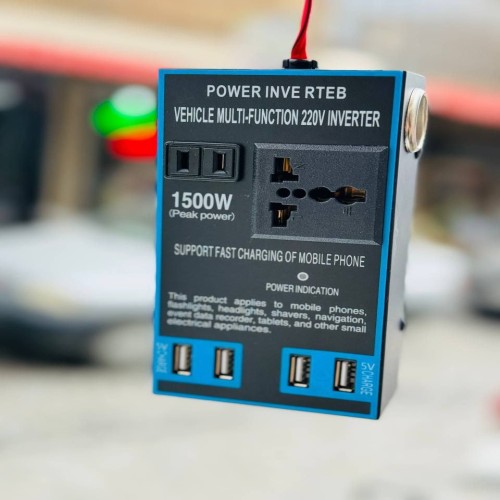 فروش مبدل برق اتومبیل 12V به 220V با بهترین قیمت