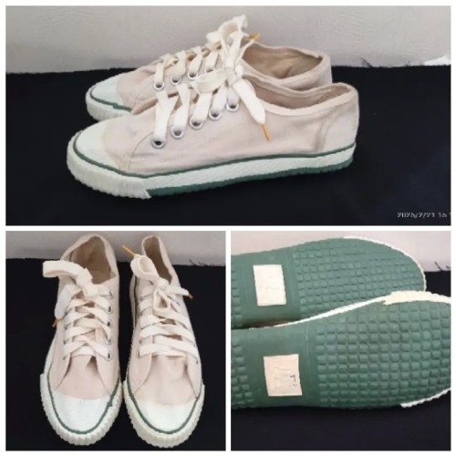 فروش کتونی چینی سفید قدیمی و نایاب با قیمت مناسب