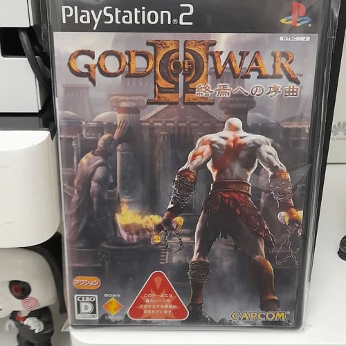 فروش بازی GOD OF WAR 2 در حد اکبند با قاب و دفترچه