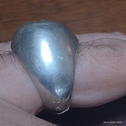 انگشتر حرز حافظ سنگین و قدیمی نقره ای خاص