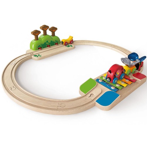 ریل قطار چوبی بلزو میمون 3814 MY LITTLE RAILWAY SET