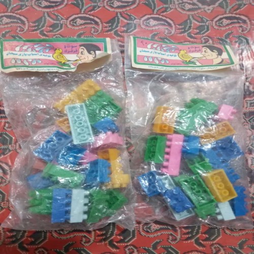 فروش اسباب بازی نوستالژی دهه شصت لگو خانه سازی