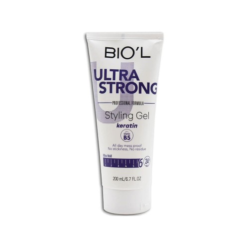 ژل موی کراتین بیول مدل Ultra Strong حجم 200 میل