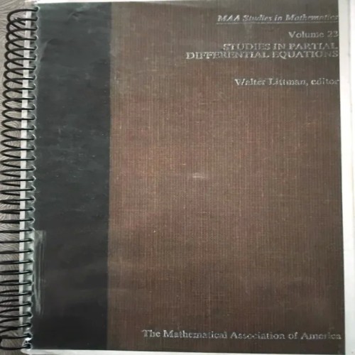 مطالعات معادلات دیفرانسیل جزئی در سیمی - 268 صفحه