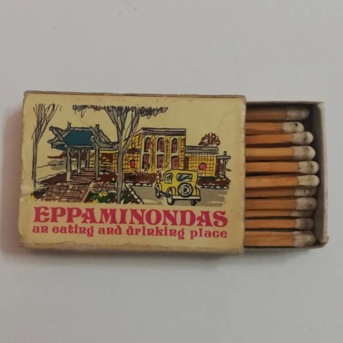 فروش کبریت قدیمی خارجی هتل بین راهی کالیفرنیا