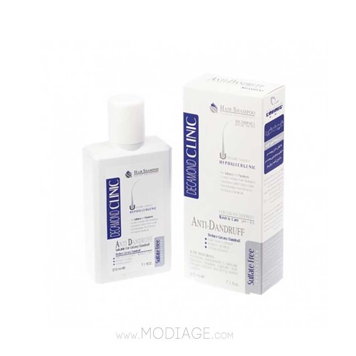 شامپو ضدشوره موهای چرب دکاموند کلینیک 210ML