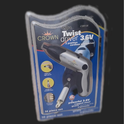 پیچ گوشتی شارژی Crown Twist Driver با سَری‌های مرغوب