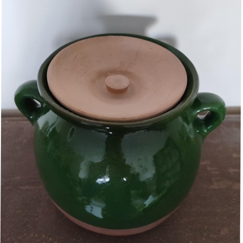 فروش ظرف دیزی سفالی لعاب‌دار برای استفاده و تزئین