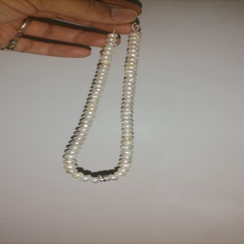 فروش گردنبند قدیمی مروارید با کیفیت عالی و وزن بالا