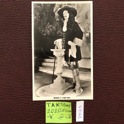 فروش فوتو کارت پستال پادشاه چارلز انگلیس