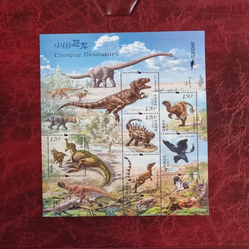 فروش مینی شیت تمبر فسفری دایناسور ویژه و منحصر به فرد