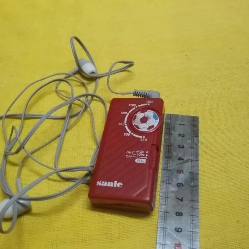 فروش رادیو تک موج کوچولو هدفونی با باتری قلمی