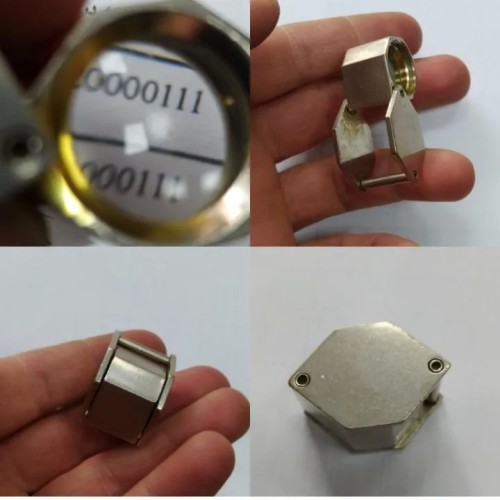 فروش ذره بین قدیمی برنجی کلکسیونی نادر و متحرک