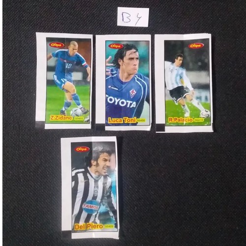 فروش چهار عکس آدامس فوتبالی کمیاب با قیمت مناسب