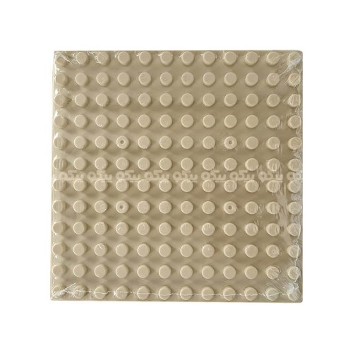 صفحه لگو دوپلو 19x19 رنگ کرم کد 900