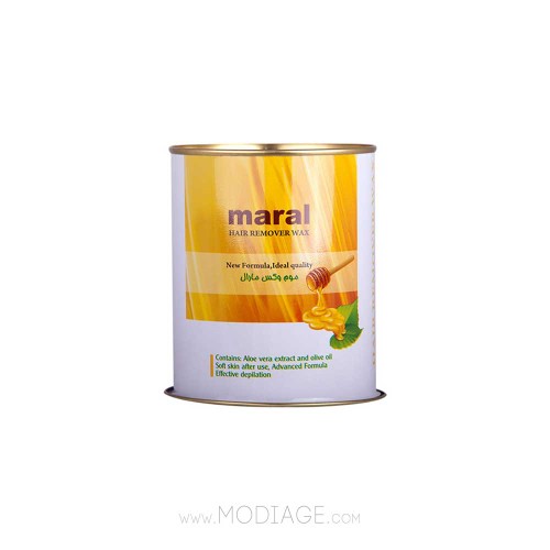 موم وکس عسل مارال برای موهای نرم و لطیف